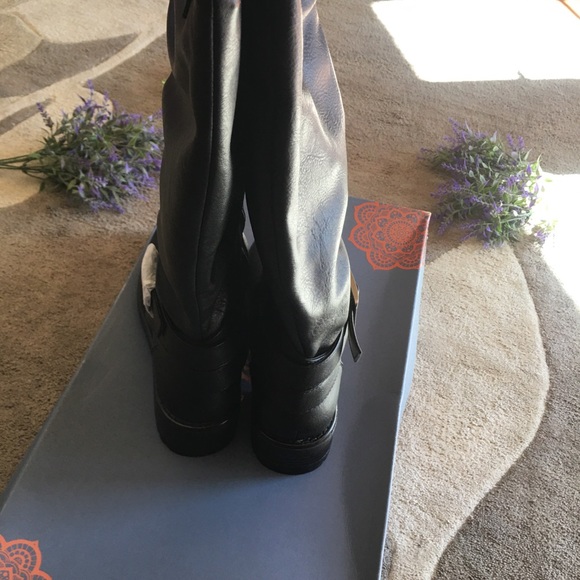 Carlos Santana Sabina Black Boots Size 7.5 NWB - Picture 6 of 9